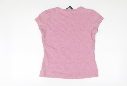 Peter Storm Women's Pink Slim Fit T-Shirt Size 14