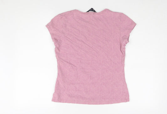 Peter Storm Women's Pink Slim Fit T-Shirt Size 14