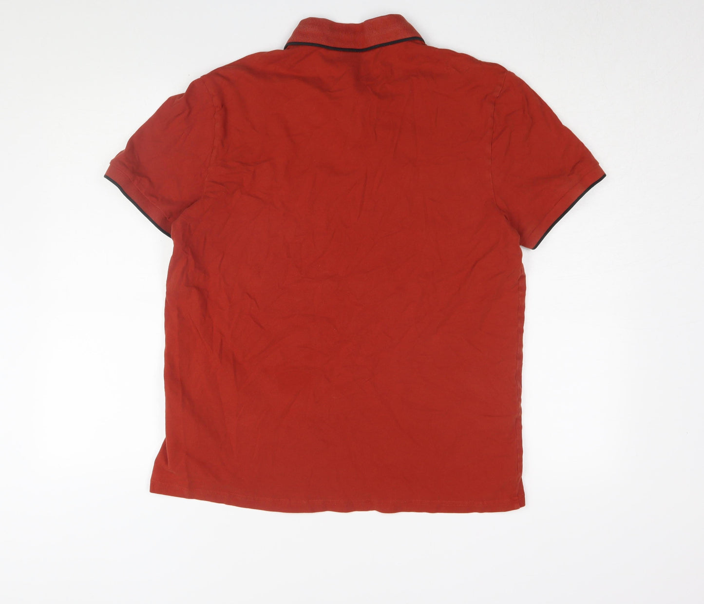 BOSS Men's Red Slim Fit Polo Shirt XL