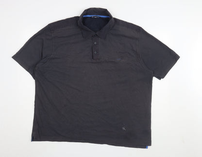 Marks & Spencer Men's Black 2XL Polo Shirt