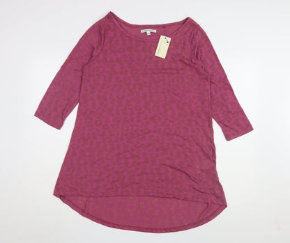 Womens UK Size 12 Capsule Pink Tunic Blouse