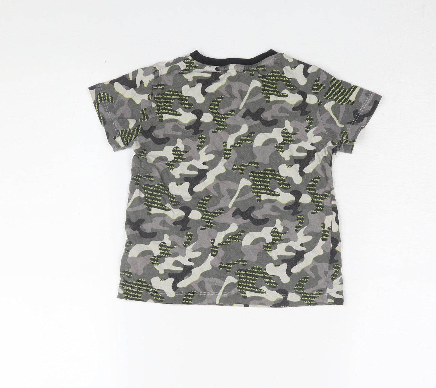 Next Boys Grey Batman Camo T-Shirt - 4-5 Years