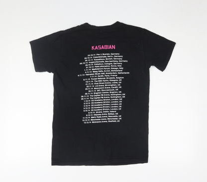 Unisex Adults UK Size S Gildan Black Basic T-Shirt