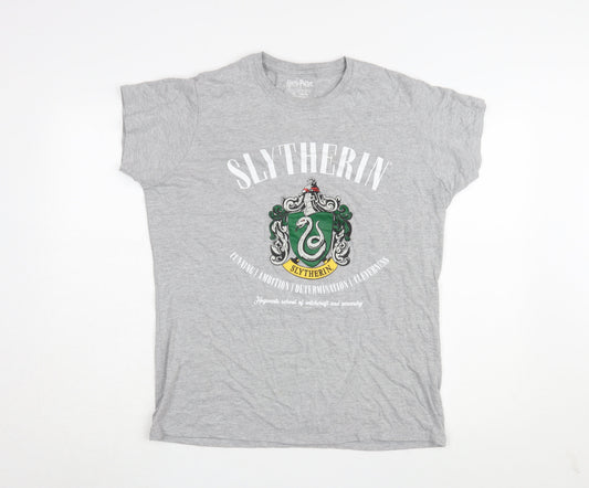 Mens UK Size XL Harry Potter Grey  T-Shirt