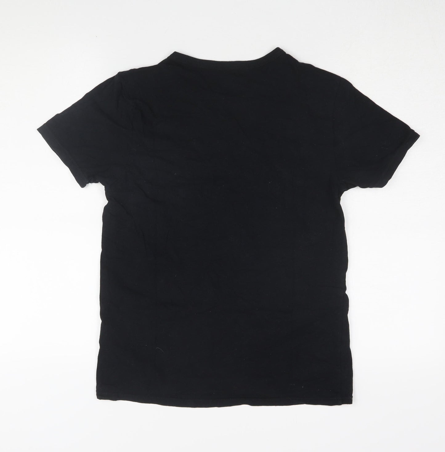 Lonsdale Unisex Black Basic T-Shirt Size S