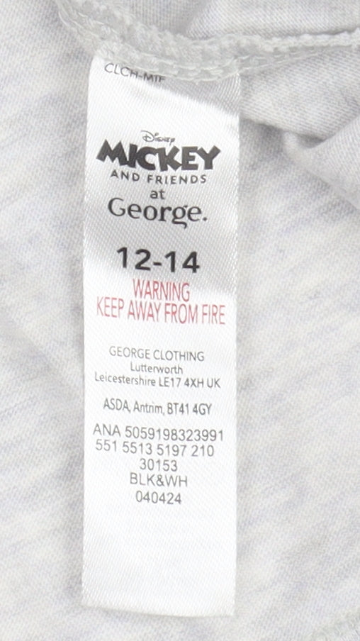 George Women’s Grey Disney T-Shirt Size 12