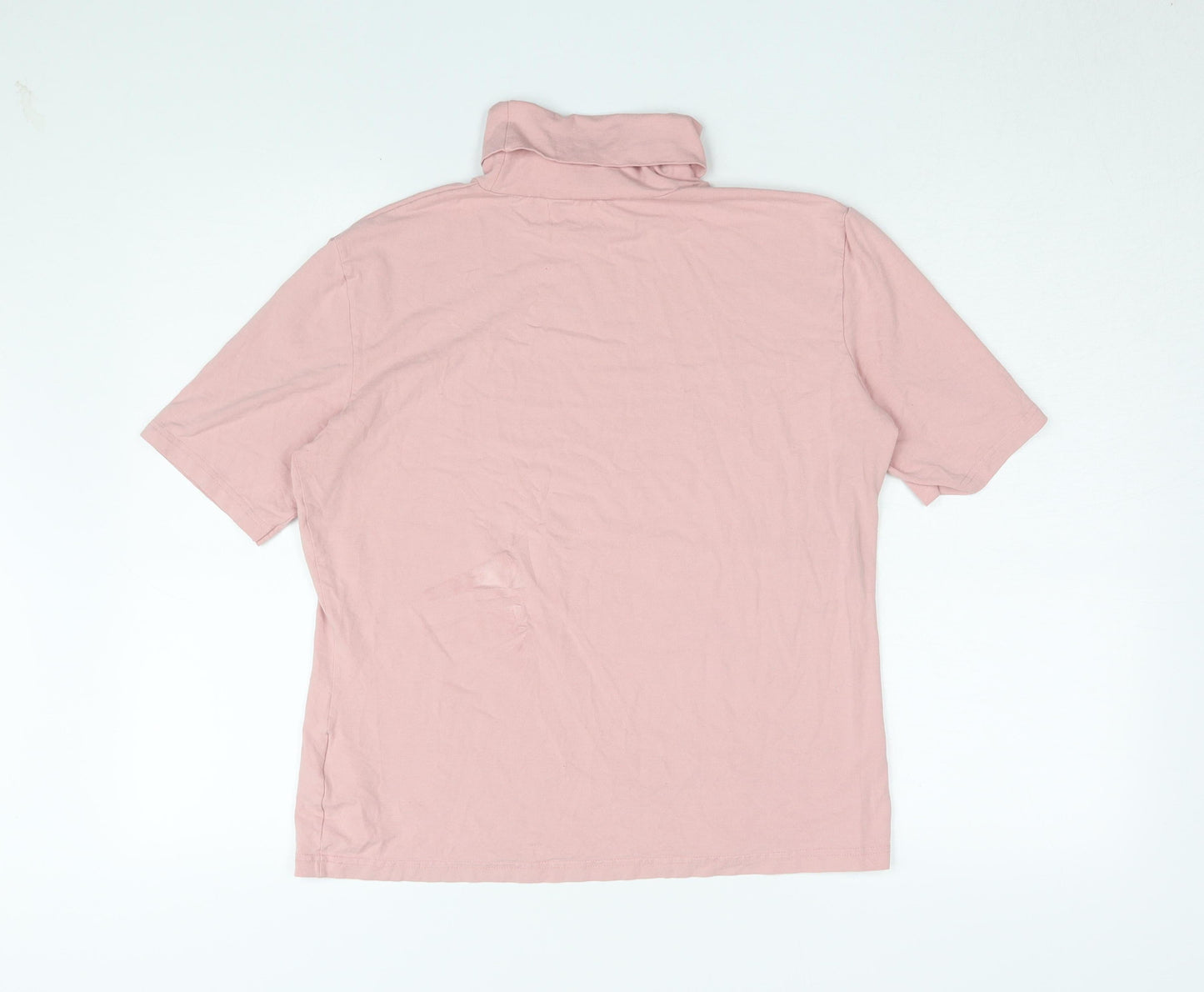 Womens UK Size 18 Olsen Pink Basic T-Shirt