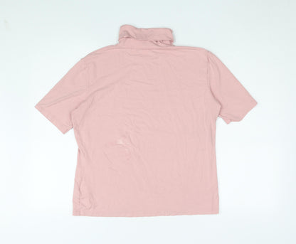 Womens UK Size 18 Olsen Pink Basic T-Shirt