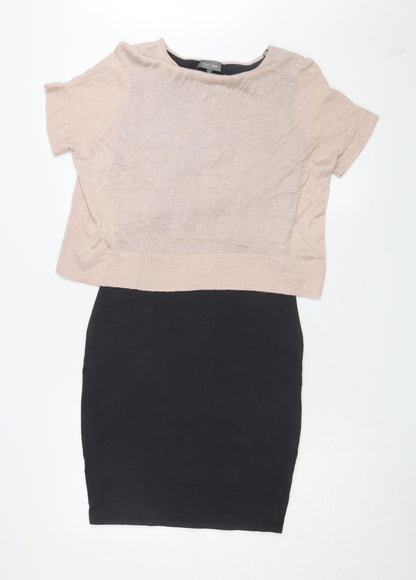Phase Eight Women's Black Pencil Dress - Size 10