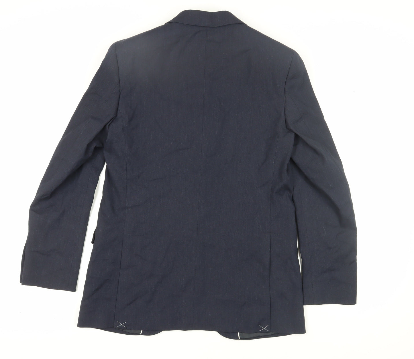 Mens UK Size 40 Marks and Spencer Regular Blue Suit Jacket