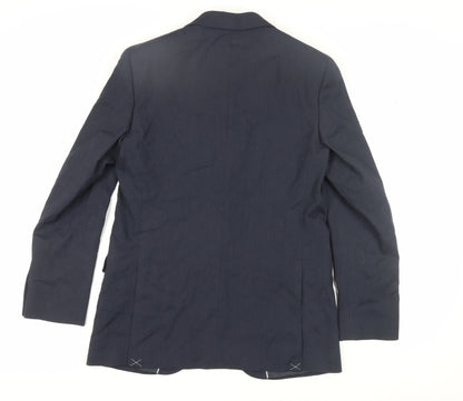 Mens UK Size 40 Marks and Spencer Regular Blue Suit Jacket