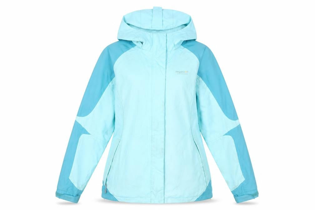 Womens UK Size 12 Regatta Blue Rain Coat