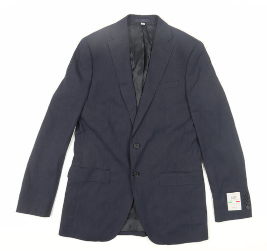 Mens UK Size 38 Marks and Spencer Regular Blue Suit Jacket