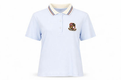 Urban Outfitters Blue Cotton Polo Shirt M Unisex Casual