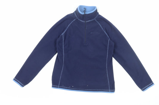 Womens UK Size 10 Mountain Warehouse Blue Pullover Sweatshirt