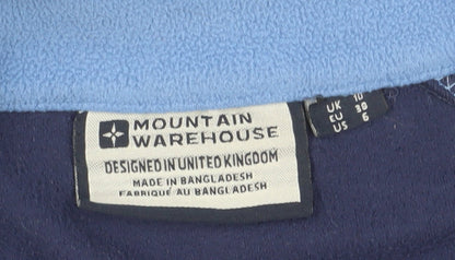 Womens UK Size 10 Mountain Warehouse Blue Pullover Sweatshirt