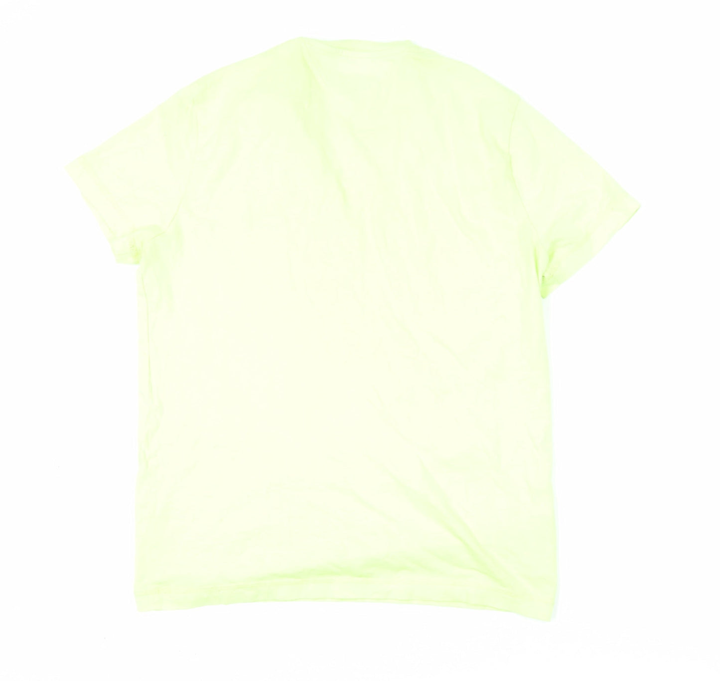 Tommy Jeans Men's Green Medium Logo T-Shirt