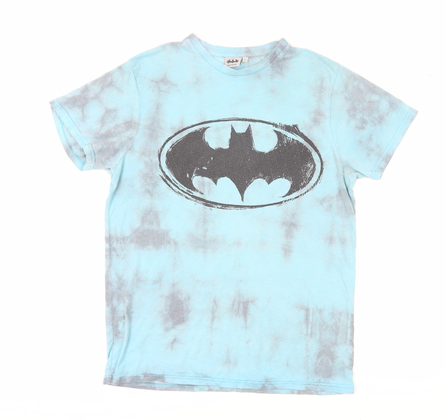 Mens UK Size L Batman Blue  T-Shirt