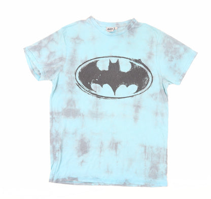 Mens UK Size L Batman Blue  T-Shirt