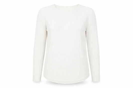Womens UK Size 10 Isle Ivory Pullover Jumper