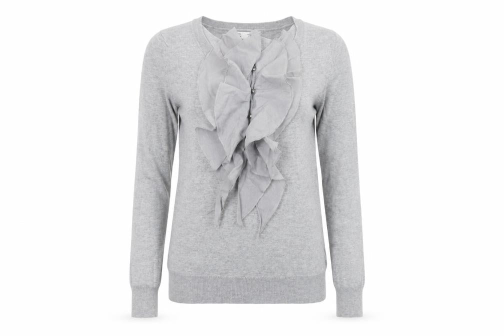 Womens UK Size XS Gap Grey Pullover Jumper