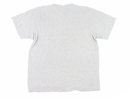 Adidas Men's Grey Regular Fit T-Shirt - Size L