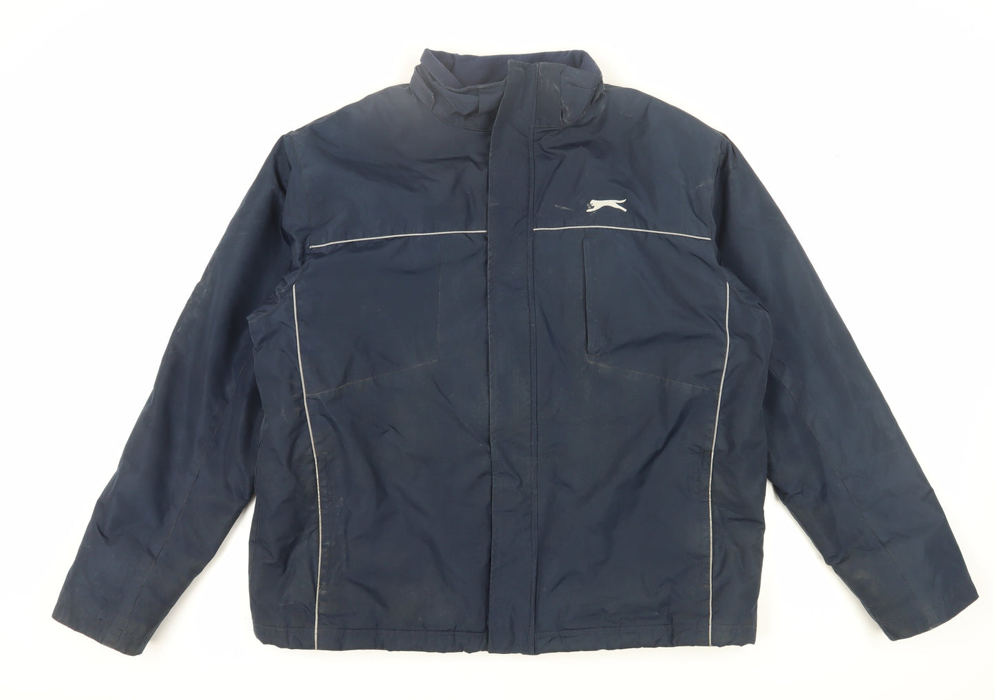 Mens UK Size L Slazenger Blue Basic Jacket