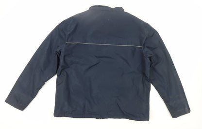 Mens UK Size L Slazenger Blue Basic Jacket