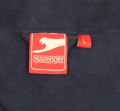 Mens UK Size L Slazenger Blue Basic Jacket