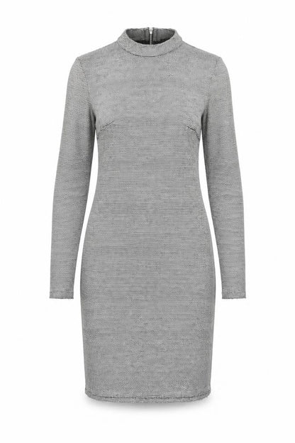Topshop Women's Grey Sheath Dress Size 10