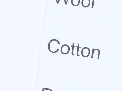 H&M Women's Ivory Pinstripe Blazer, XL