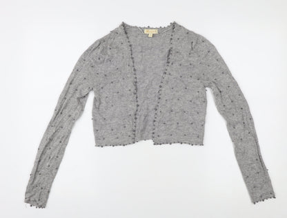 Womens UK Size S Monsoon Grey Cardigan Jumper
