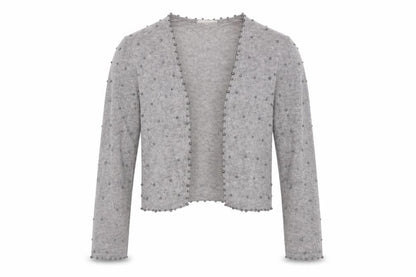 Womens UK Size S Monsoon Grey Cardigan Jumper