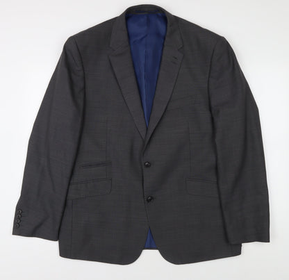 Mens UK Size 44 Marks and Spencer Regular Grey Suit Jacket