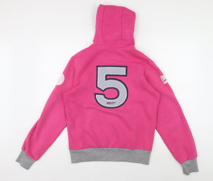 Monte Carlo Women's Pink Full Zip Hoodie XS