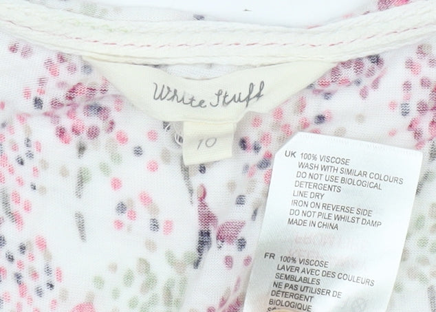 Womens UK Size 10 White Stuff Multicoloured Camisole Blouse