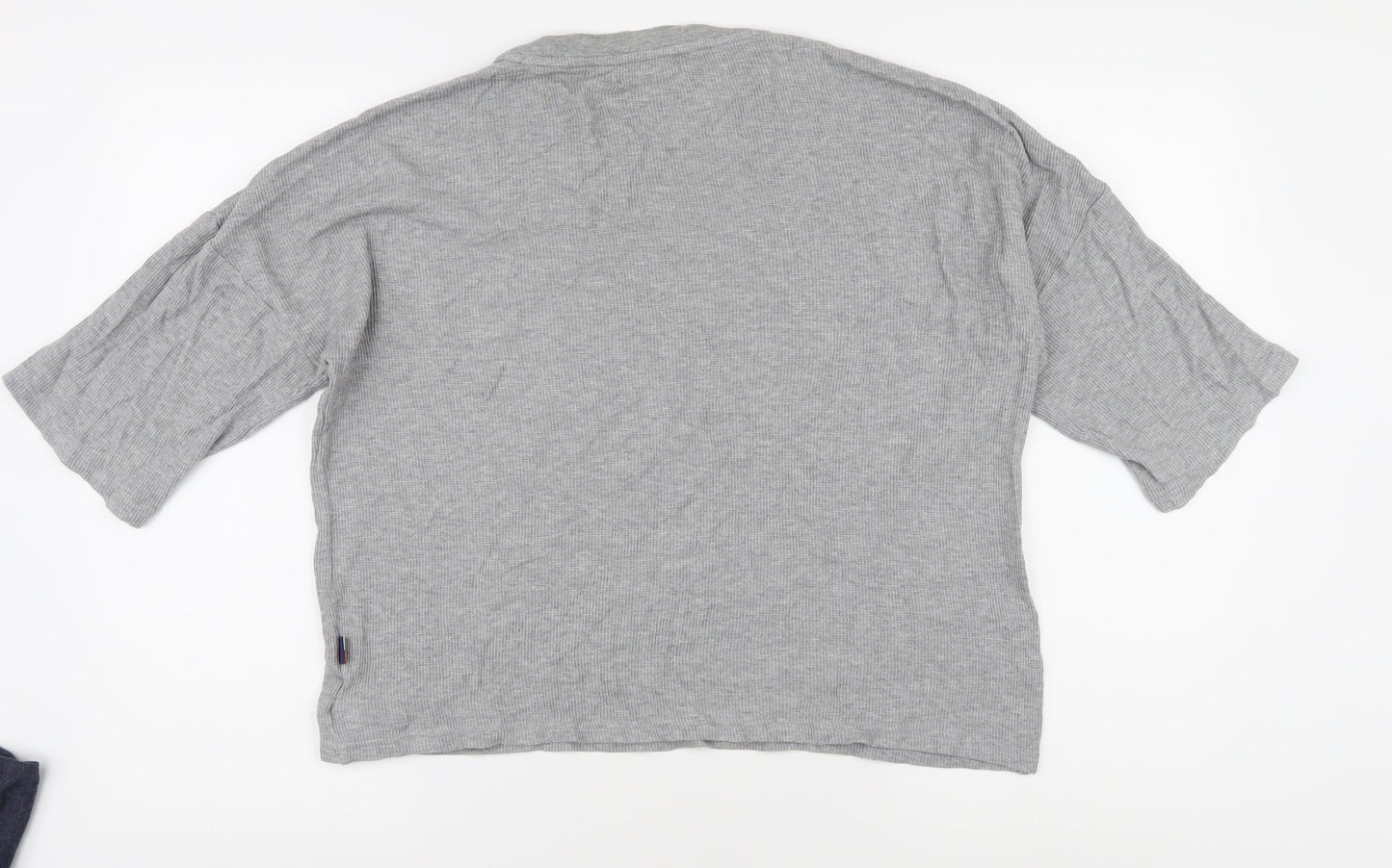 Unisex Adults UK Size M Tommy Hilfiger Grey Basic T-Shirt