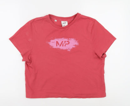 MP Women's Pink Short Sleeve T-Shirt - S