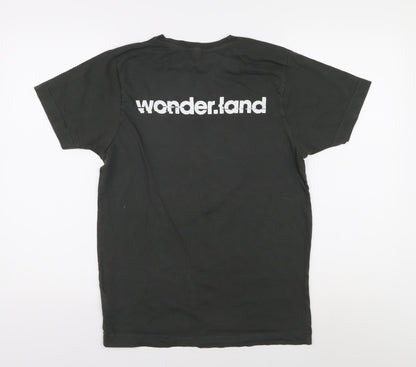 National Theatre Unisex Black S Graphic T-Shirt Casual