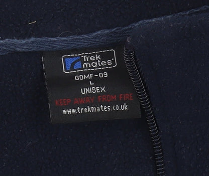 Trekmates Unisex Blue Fleece Sweatshirt - Size L