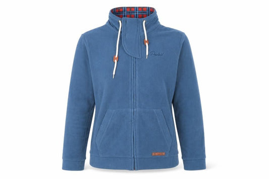 Front view of Protest Women's Blue Basic Jacket, size 12