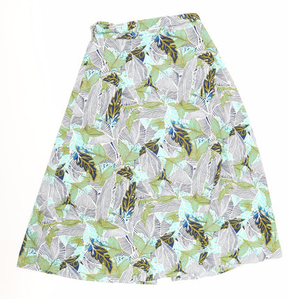 Brave Soul Women’s Floral A-Line Skirt Multicoloured M