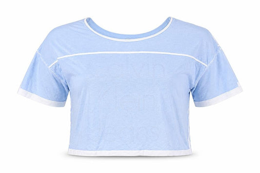 Calvin Klein Jeans Women's Blue Casual T-Shirt M