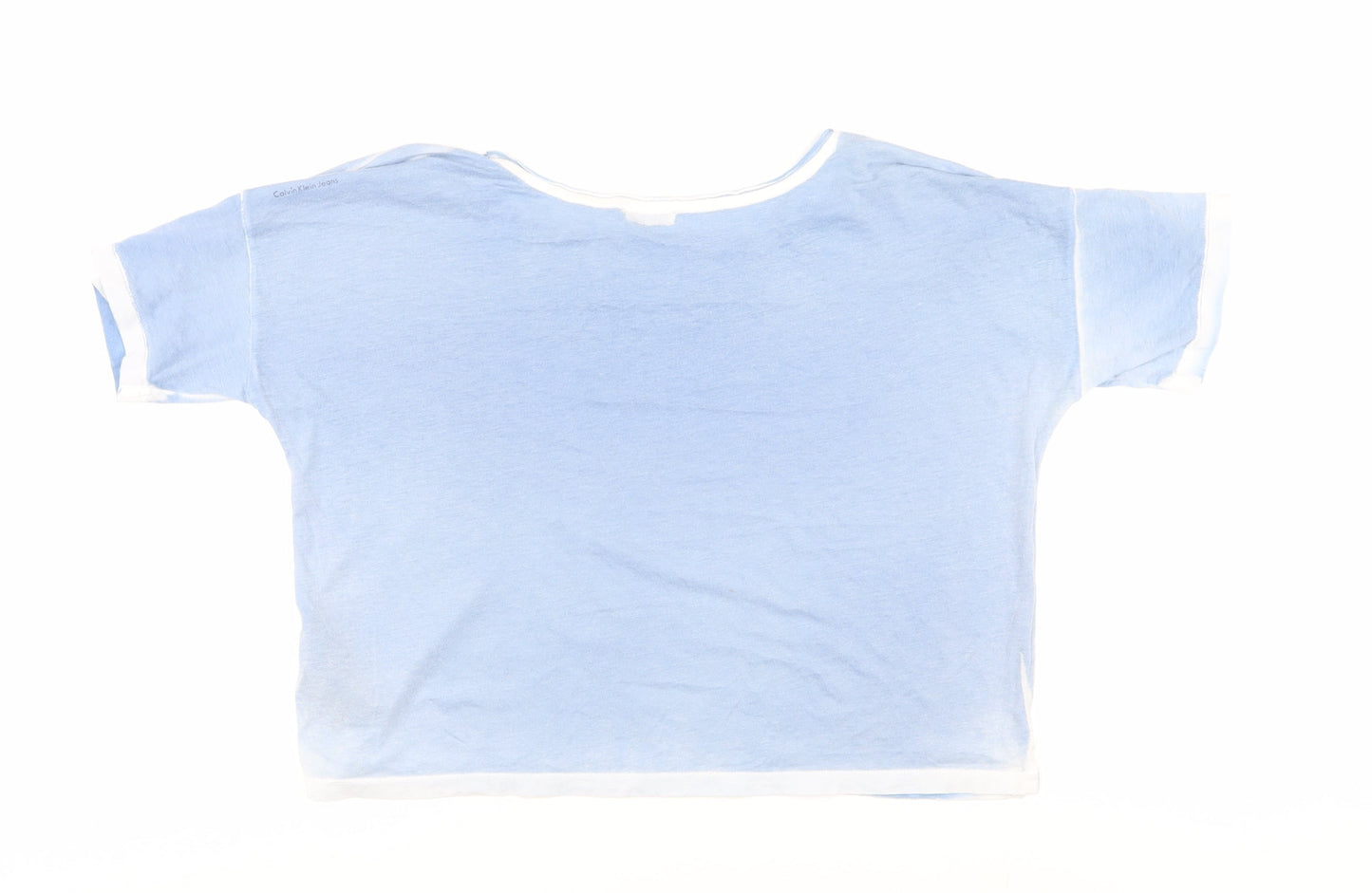 Calvin Klein Jeans Women's Blue Casual T-Shirt M
