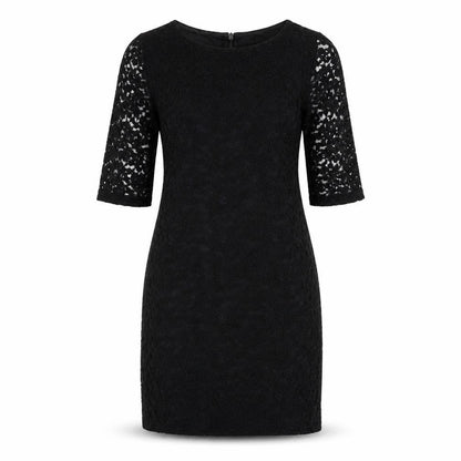 Oasis Women's Black Knee-Length Sheath Dress, Size 8