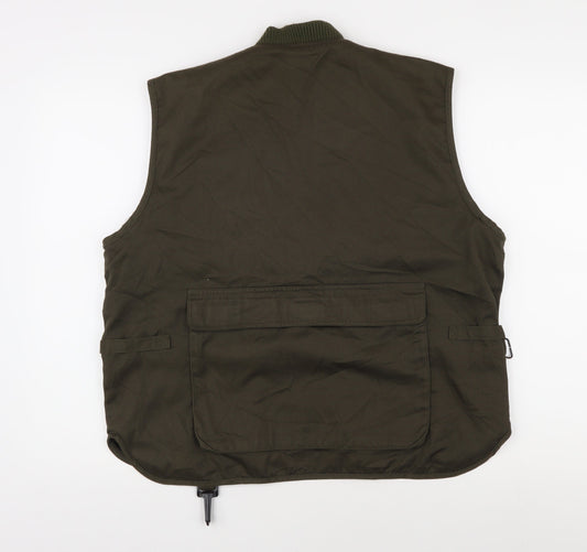 B Square Men's Green Waistcoat M - Outdoor Layers