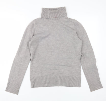 Womens UK Size M French Connection Grey Pullover Jumper