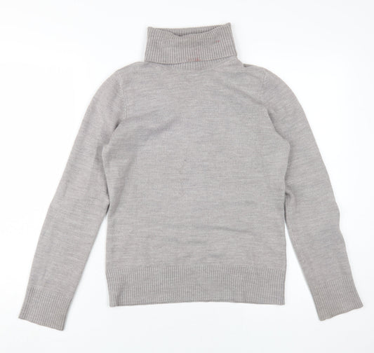 Womens UK Size M French Connection Grey Pullover Jumper