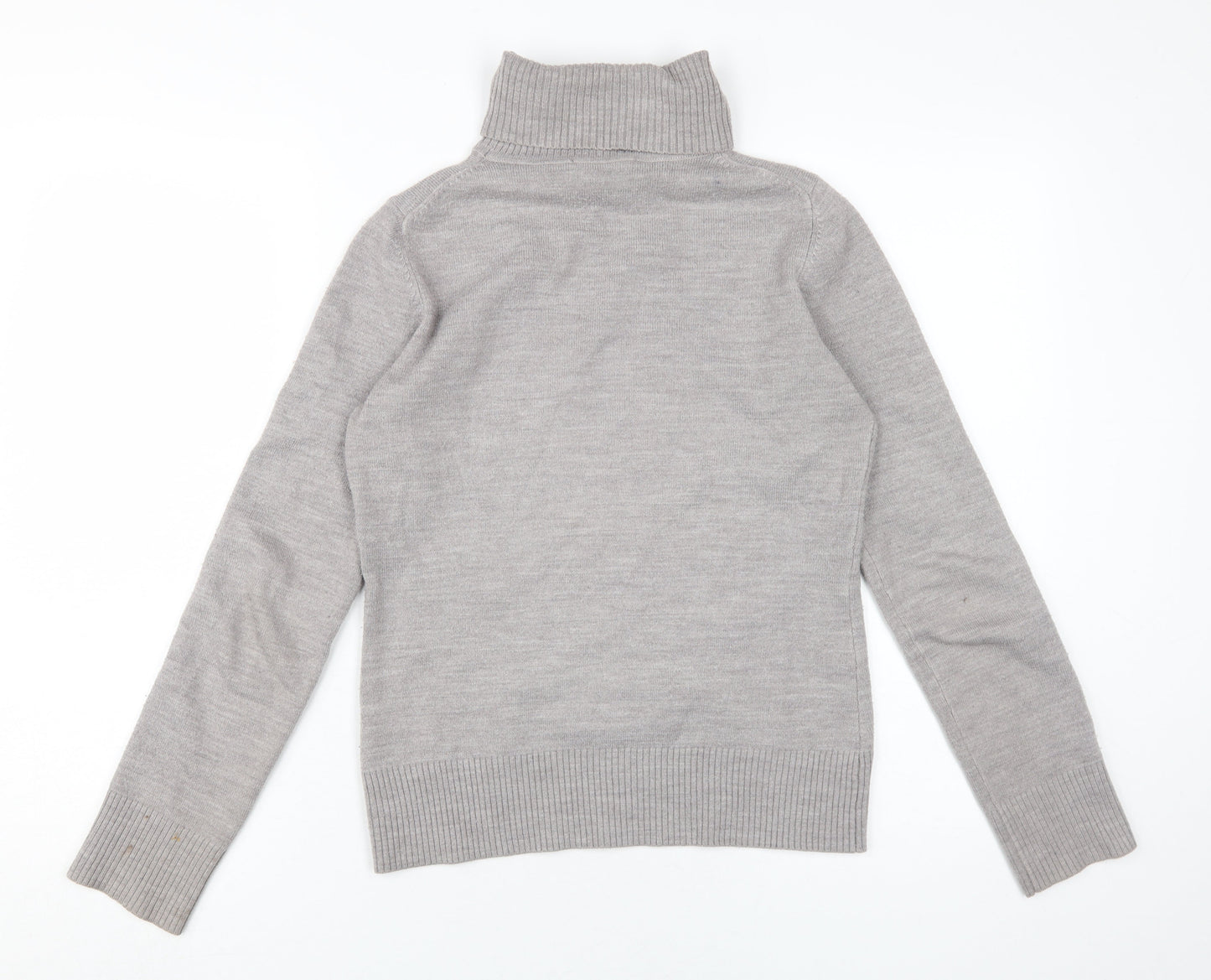 Womens UK Size M French Connection Grey Pullover Jumper