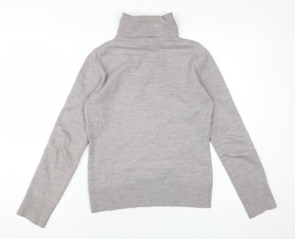 Womens UK Size M French Connection Grey Pullover Jumper